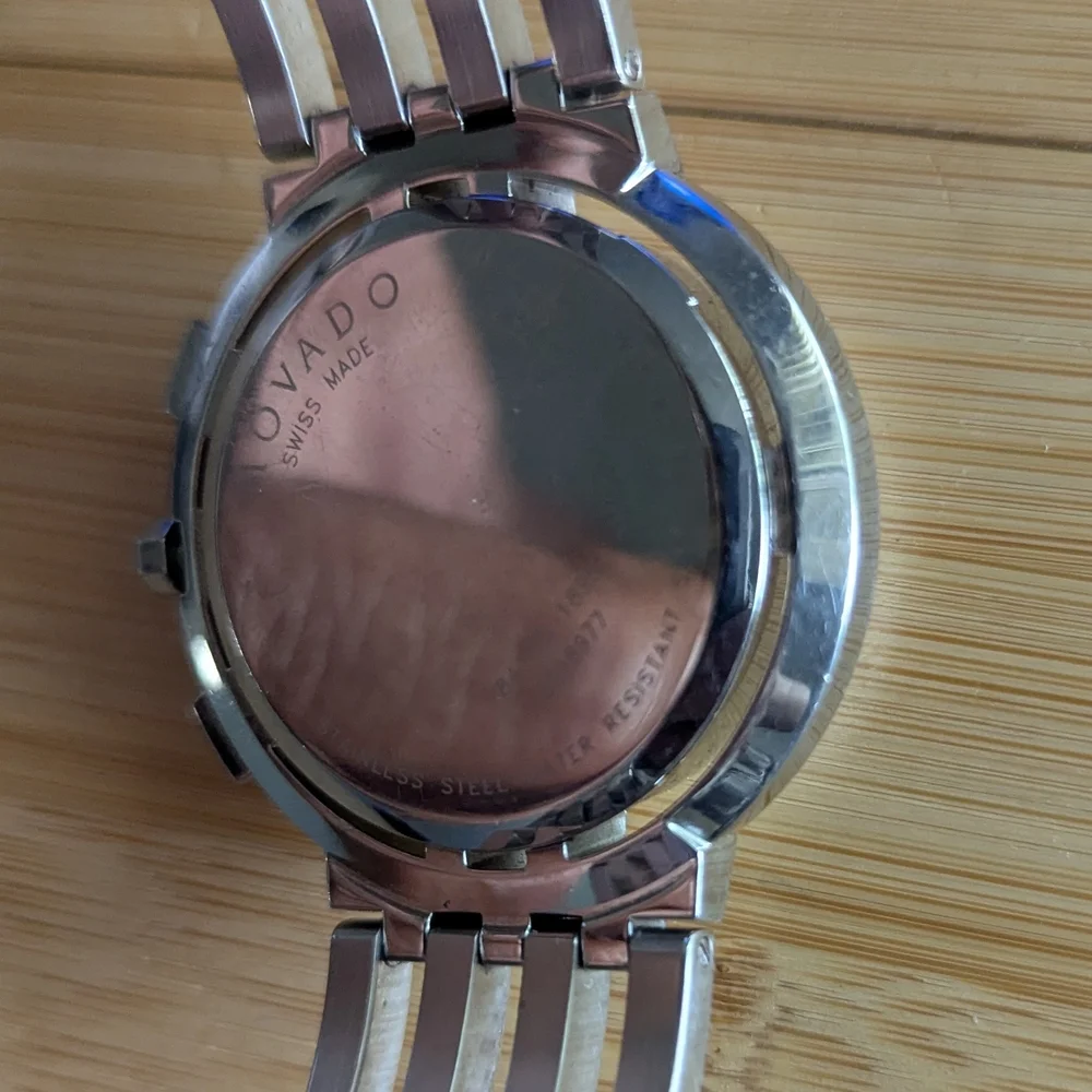 Movado Watch Silver Esperanza Chronograph